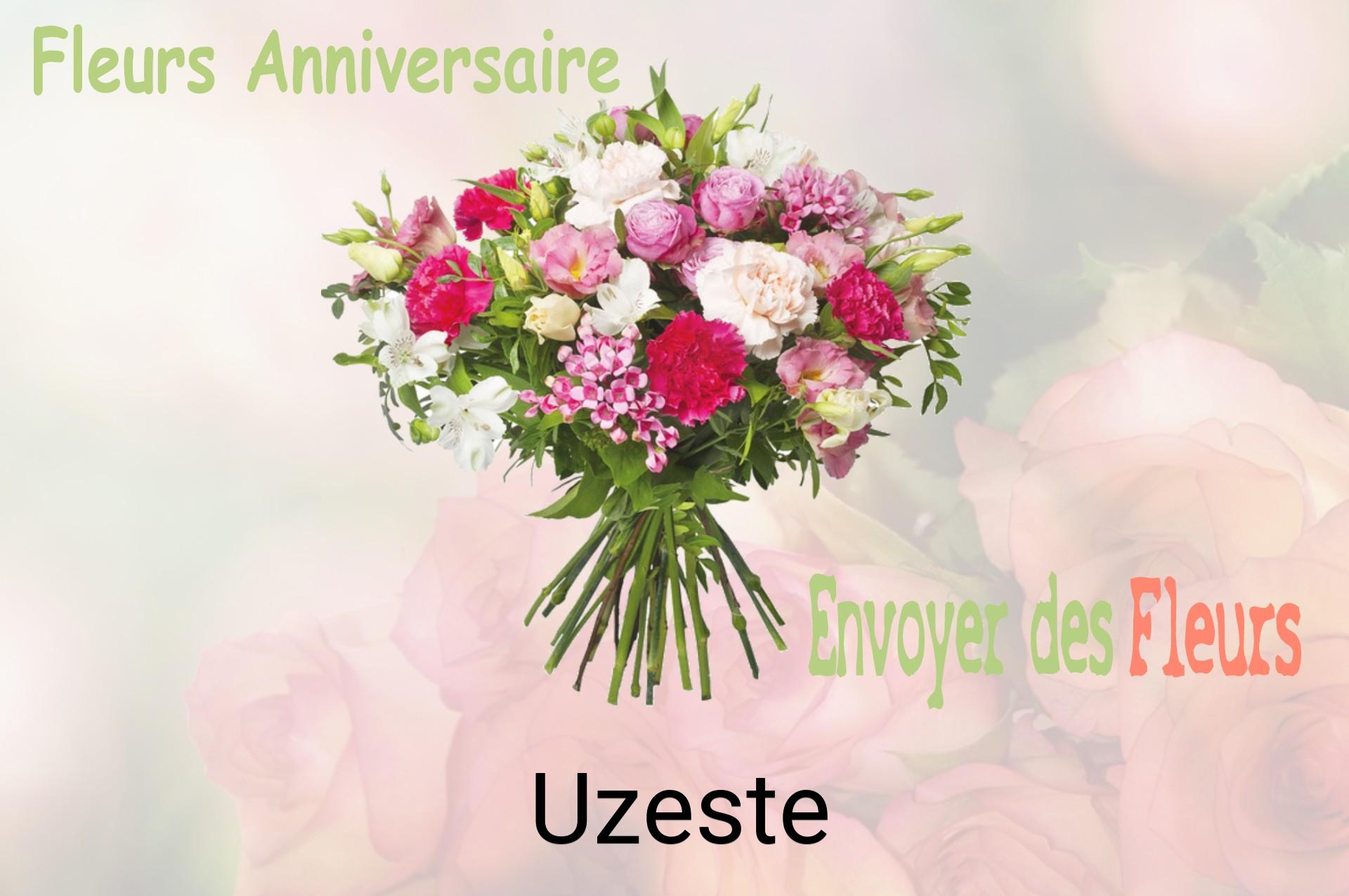 Bouquet de fleurs d’anniversaire livré à Uzeste