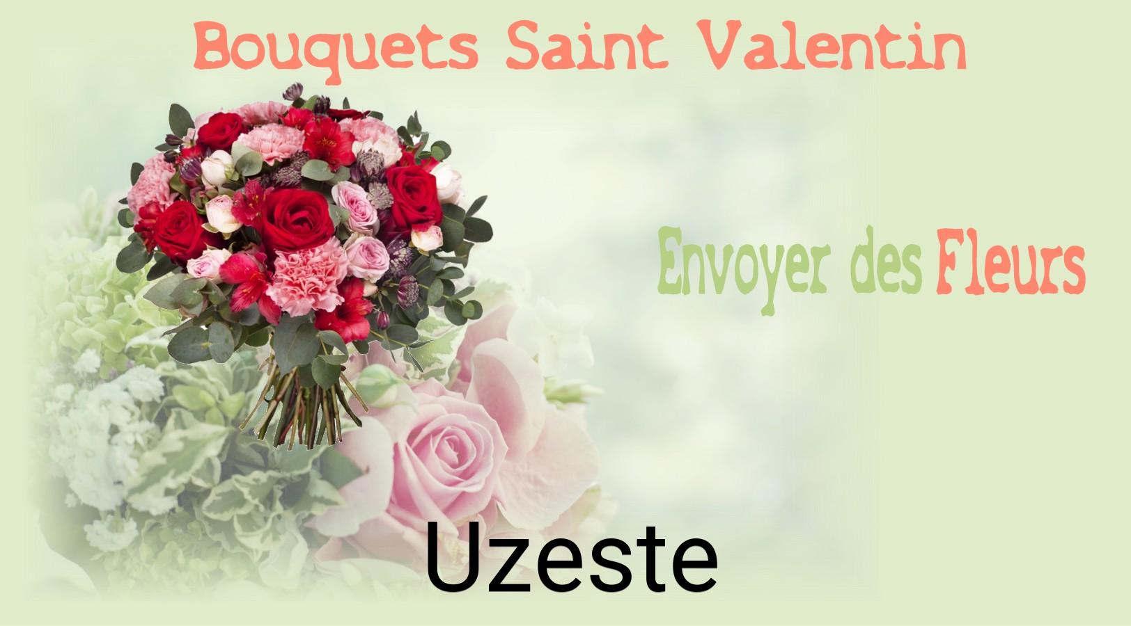 Roses de Saint-Valentin livrées à Uzeste